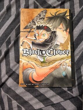Black Clover Vol. 1 Manga Paperback - Green & Gold Cover